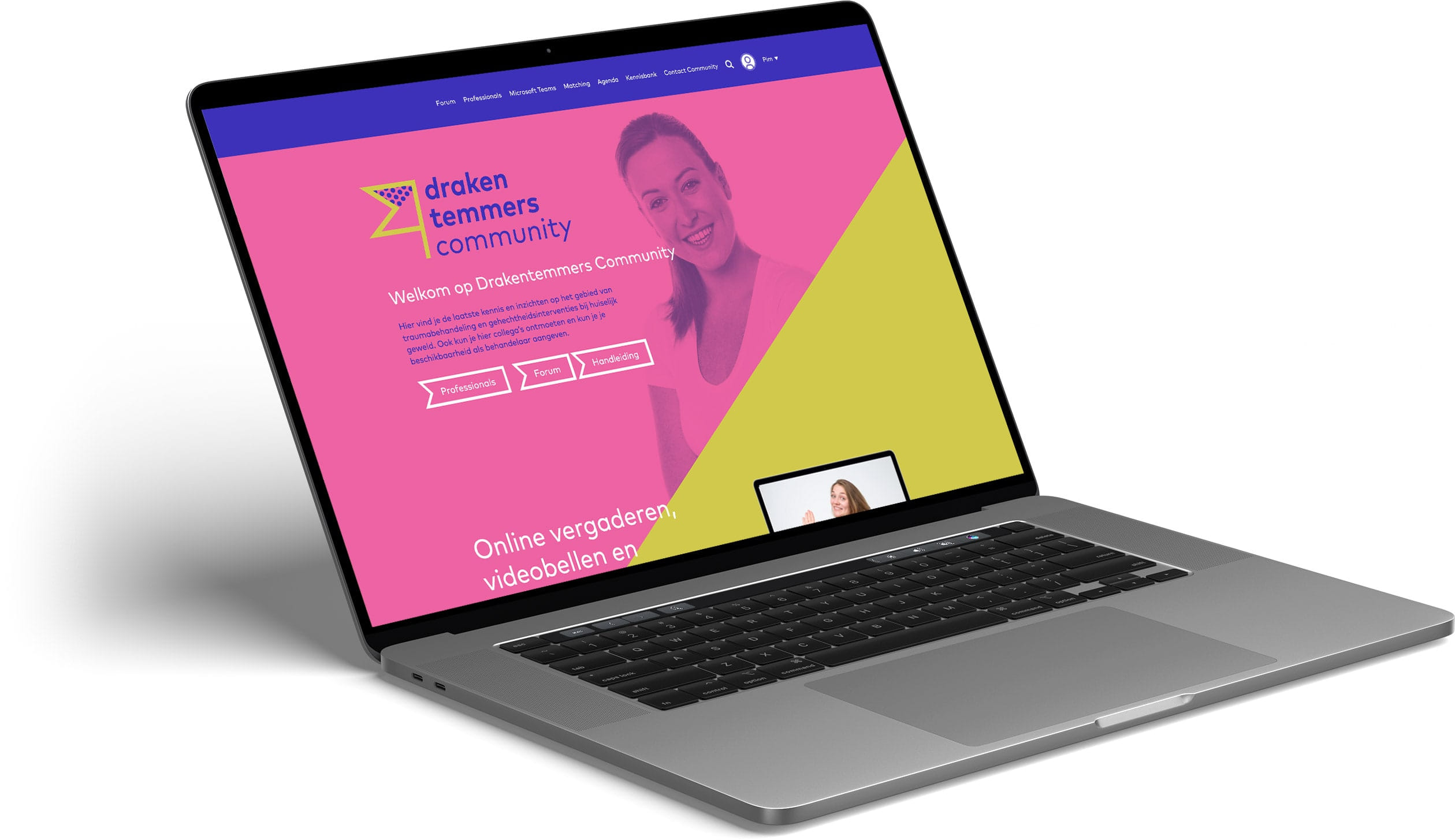 Besloten community gedeelte van het Drakentemmers expertiseplatform