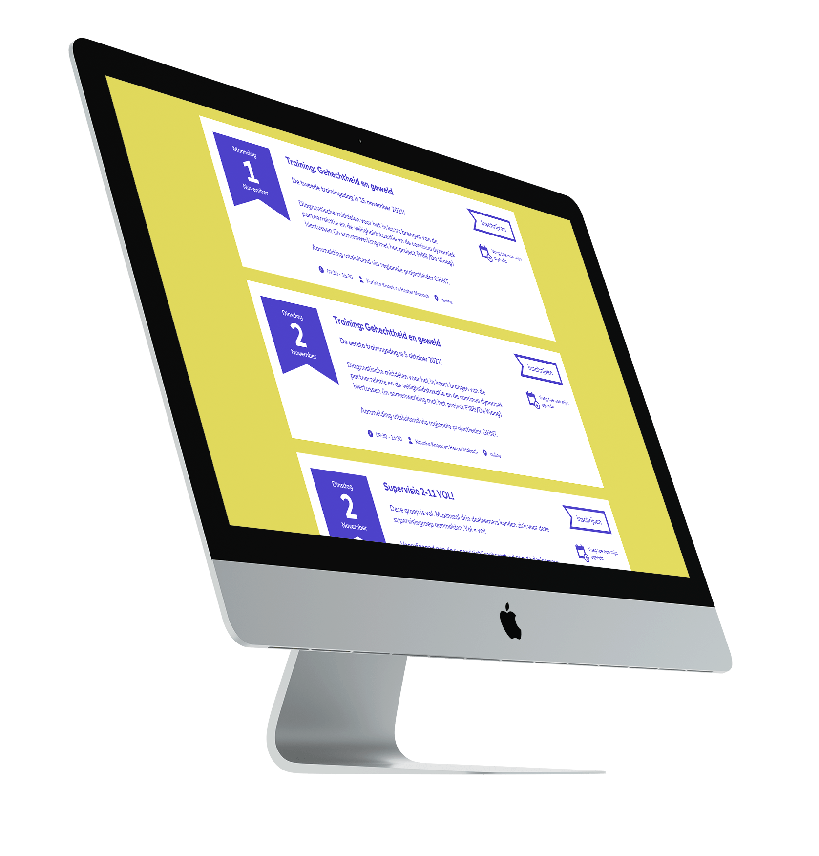 Agendamodule en functionaliteiten van het Drakentemmers platform