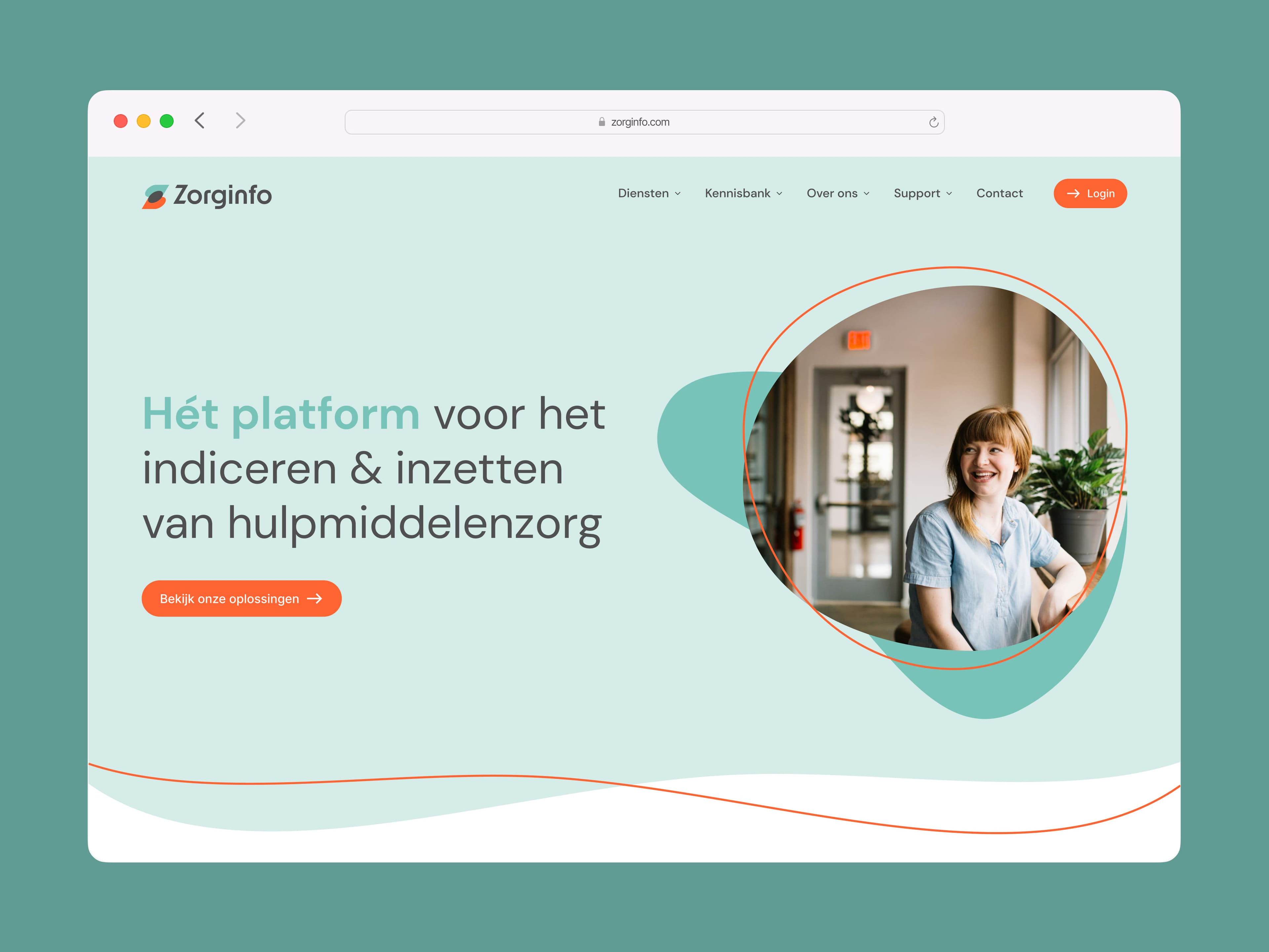 Detailweergave van het Zorginfo zorgportaal