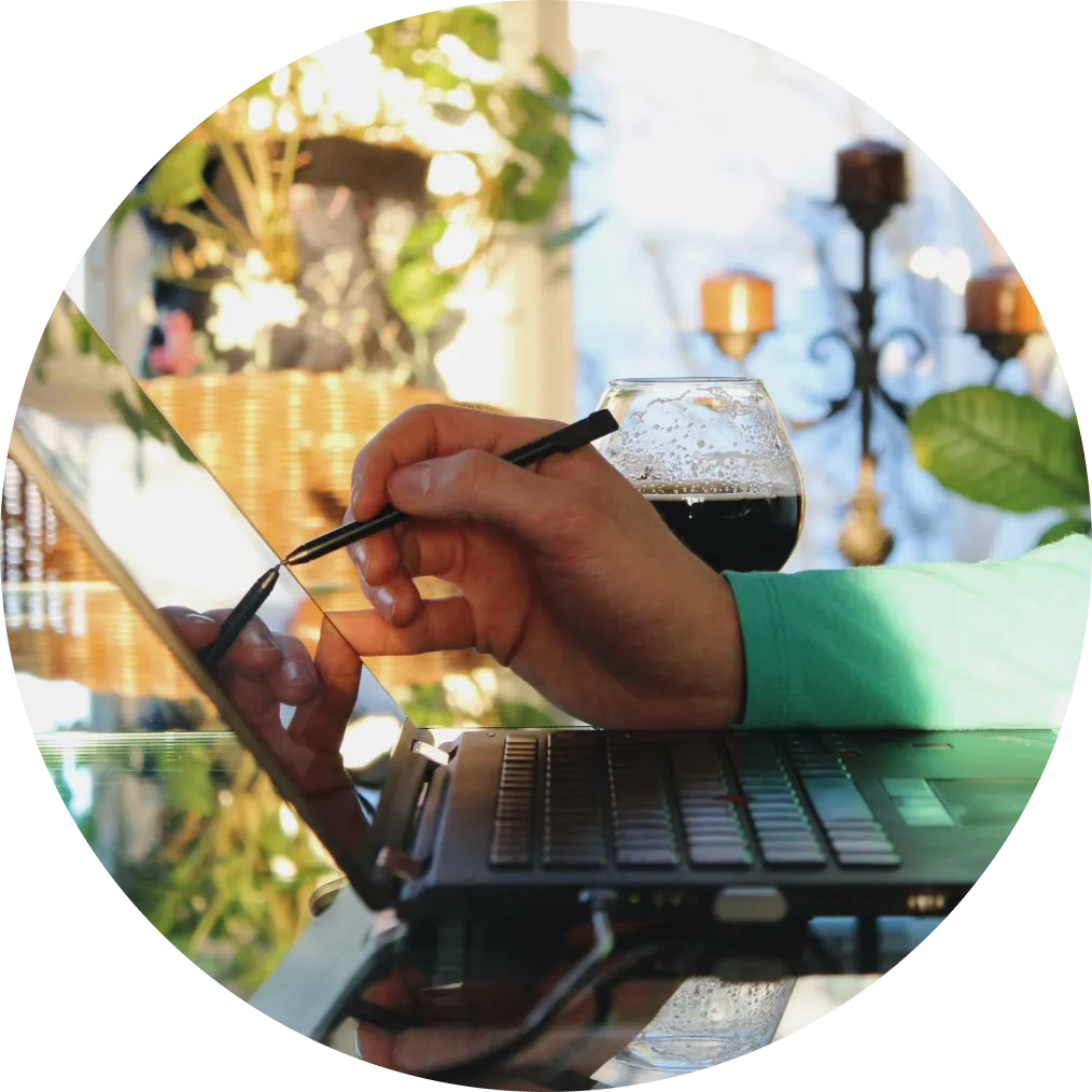 UX design illustratie van een headless CMS website