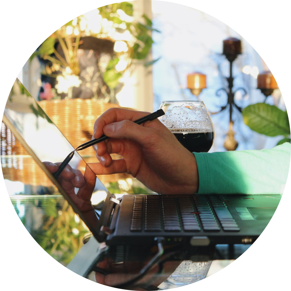 UX design illustratie van een headless CMS website