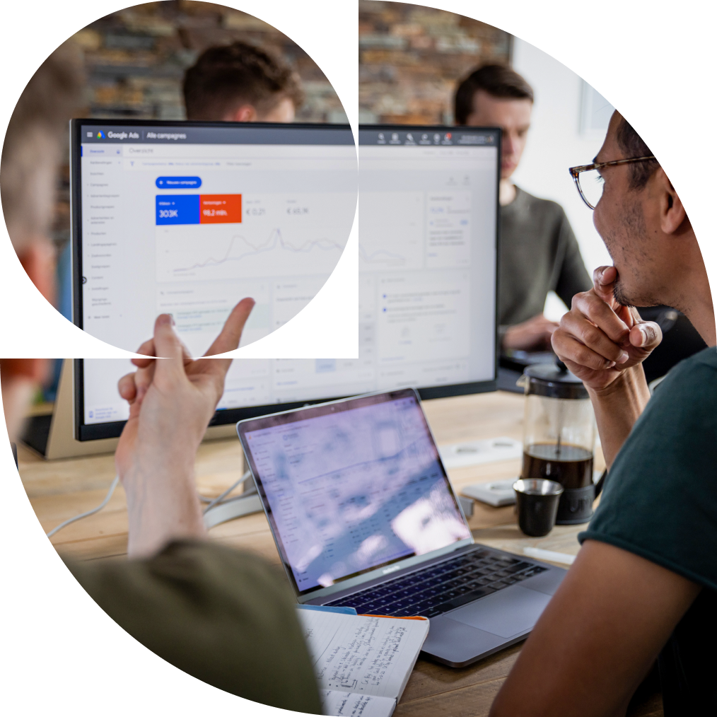 Visualisatie van growth hacking en snelle bedrijfsgroei