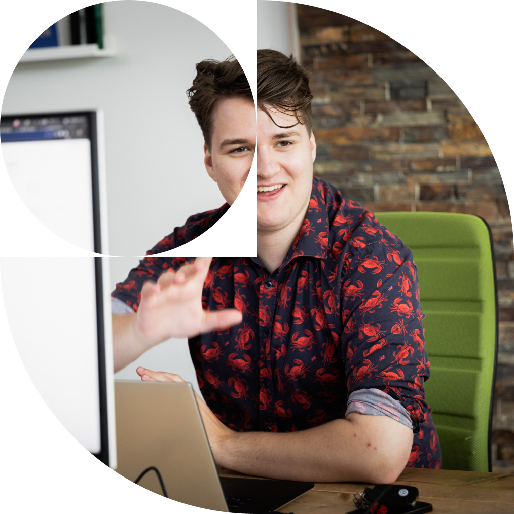 Illustratie van hosting, onderhoud en support diensten