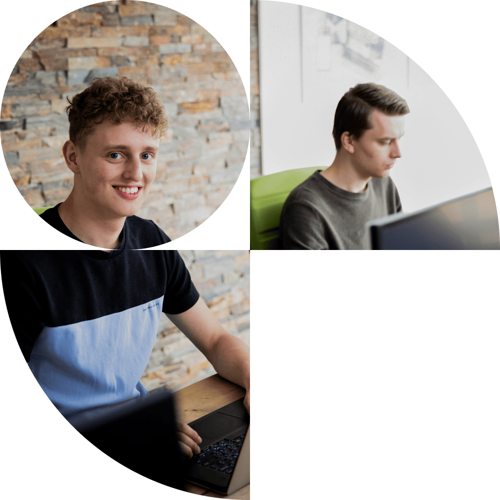 Illustratie van het continuous development proces met iteratieve updates