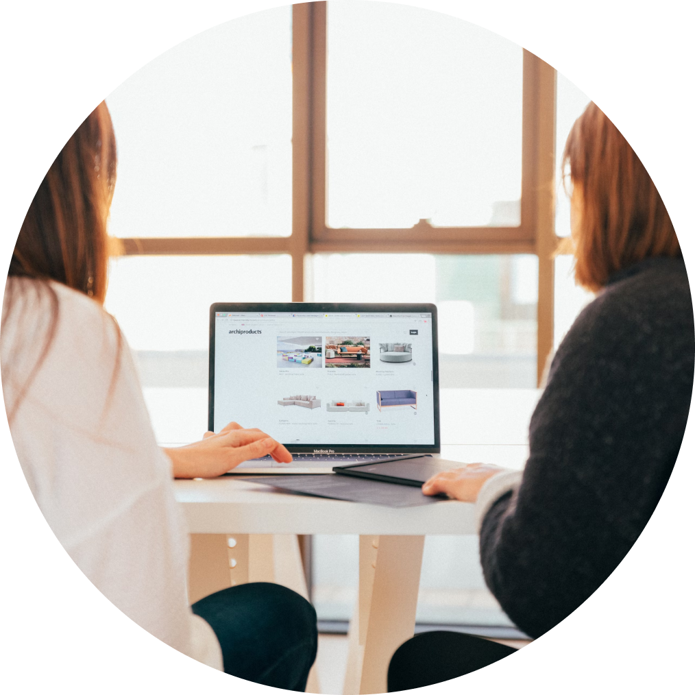 Schema met de 5 stappen van de customer journey